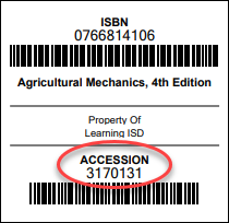 Search by Accession Number – Frontline Inventory & Help Desk Management