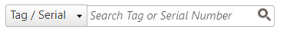 Tag search field