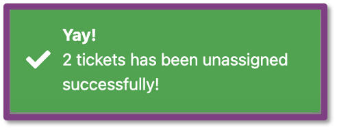 unassign