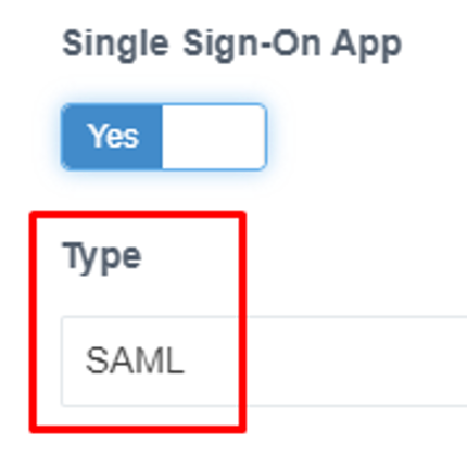 step 20 - type saml.png